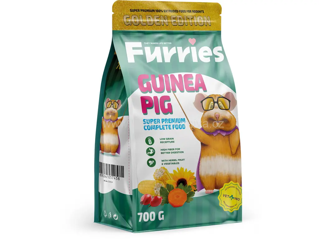 FURRIES - Super Premium Complete food - extrud.granule morče